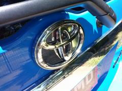 my 3D Toyota Emblem in the daytime.