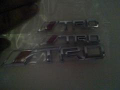 my new tuff trd badges