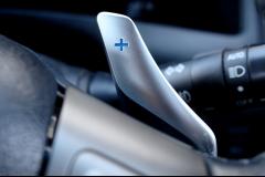 Lexus IS-F Magnesium Paddle Shift Close-Up
