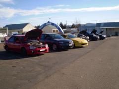 Some of the cars that went