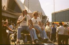 Wes Nalder and Noel Richards Winners Class A SAL Rally 1976