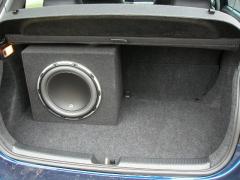 12" Sub with 1.25 cubic feet enclosure