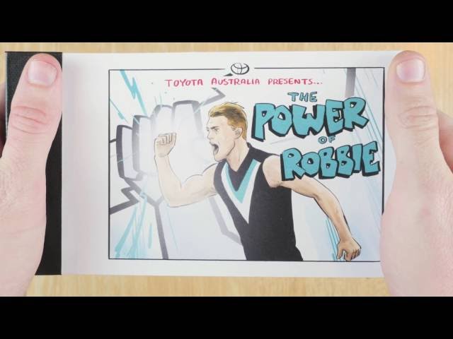 More information about "Video: Toyota Footy Flip Books - The Power of Robbie"