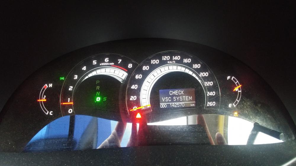 Check vsc system toyota