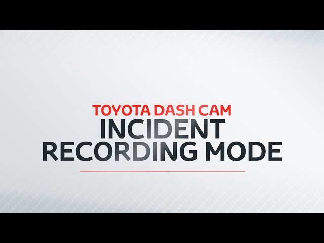More information about "Video: Toyota | Genuine Dash Camera - Parking Surveillance"