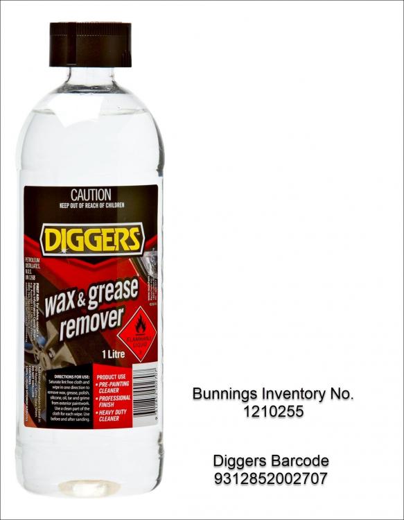 Diggers Wax & Grease Remover - Diggers Australia