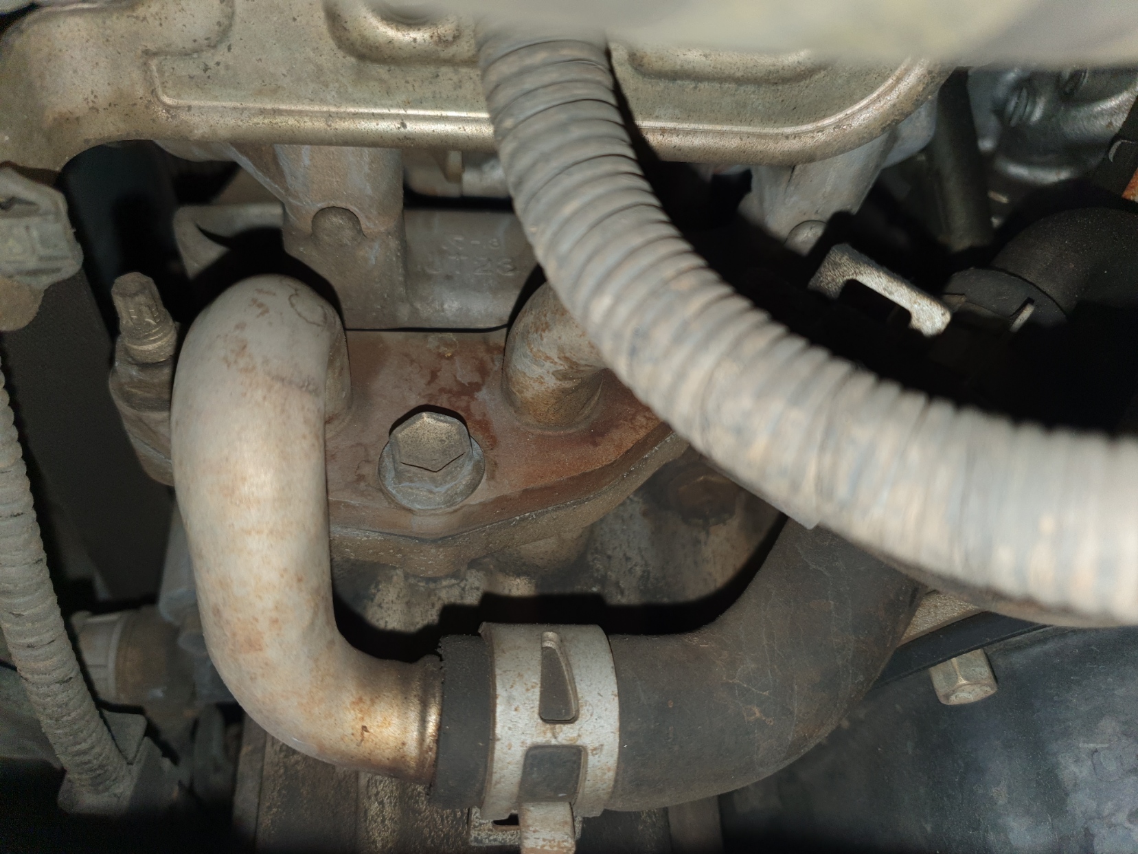 2010 Kluger oil leak - rear of engine - Kluger - Toyota Owners Club 2006 6.0 Powerstroke Oil Leak Rear Of Engine